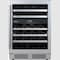 Avallon 24 Inch Wide 45 Bottle Capacity Dual Zone Wine Cooler with Right Swing Door AWC242DZRH - alternate 1